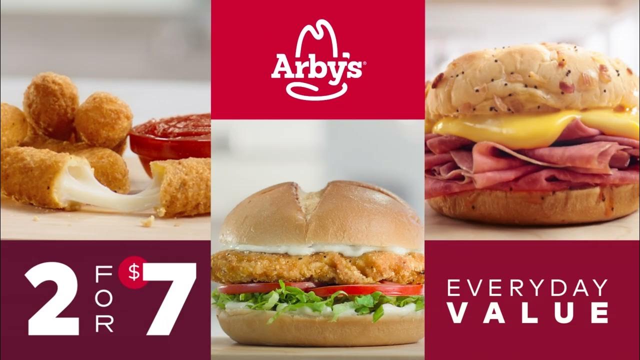 Arby’s 2 for $7 Menu